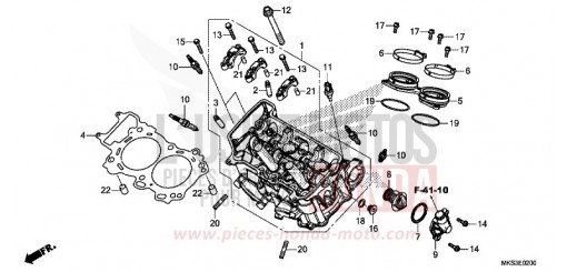 CULASSE CRF1100A4L de 2020